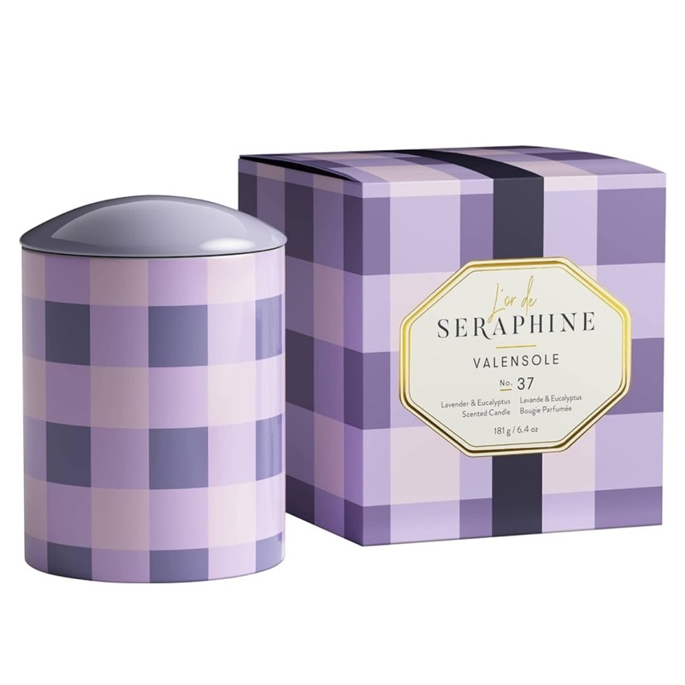 NEW💜L'or de Seraphine Valensole Lavender & Eucalyptus Essential oil candle